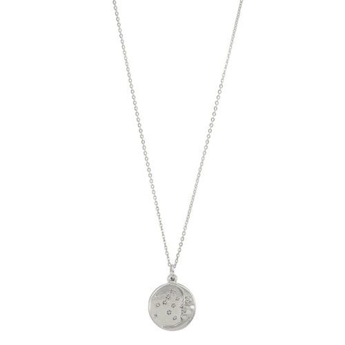 70639 front moon stars bronze silver pendant locket necklace