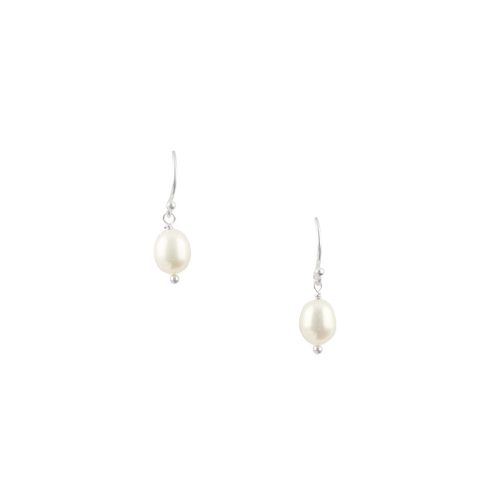 71335 earring silver pearl